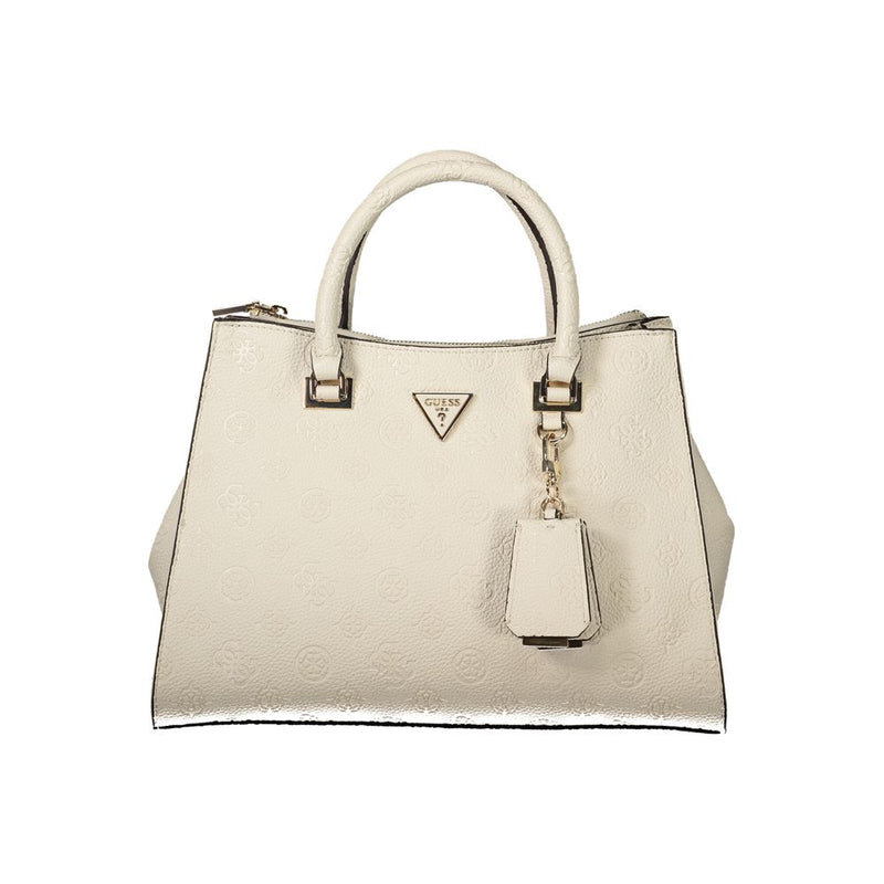 Guess Jeans Beige Polyethylene Women Handbag