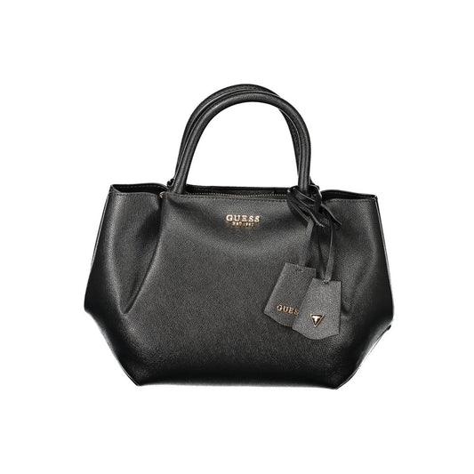 Guess Jeans Nero Poliuretano Women Handbag - ClickThatClicks 