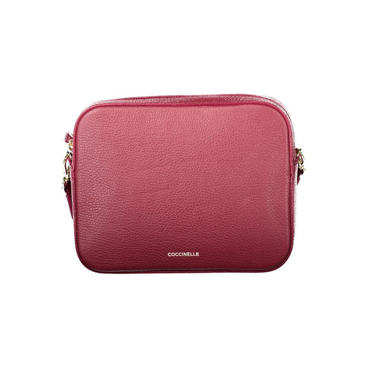 Coccinelle Red Leather Women Bag - ClickThatClicks 