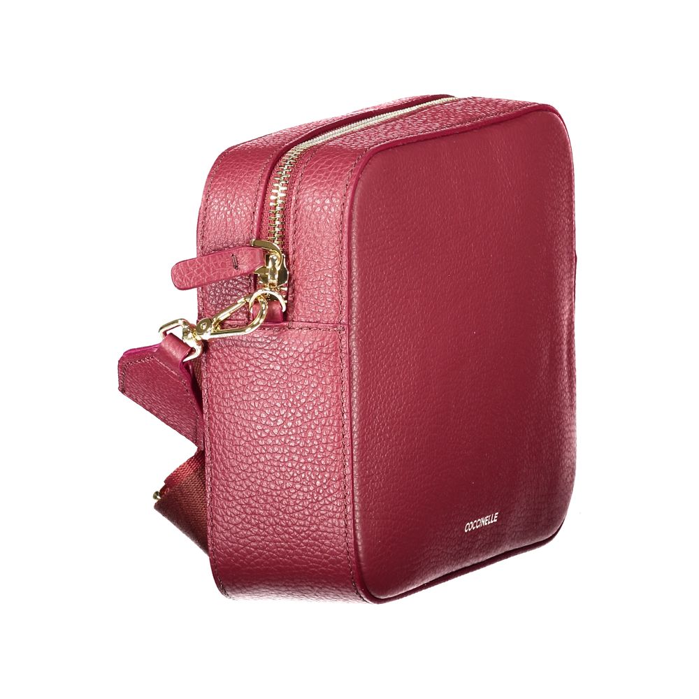 Coccinelle Red Leather Women Bag - ClickThatClicks 