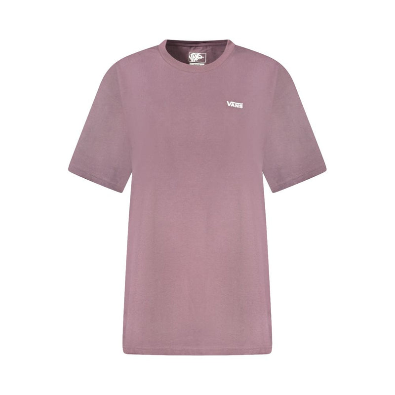 Vans Purple Cotton Women T-Shirt