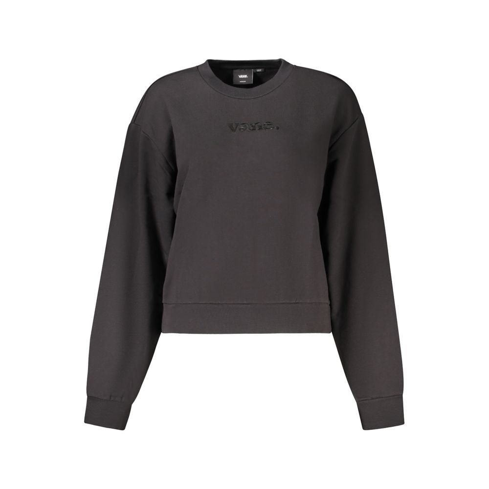Vans Black Cotton Women's Sweatshirt - ClickThatClicks 