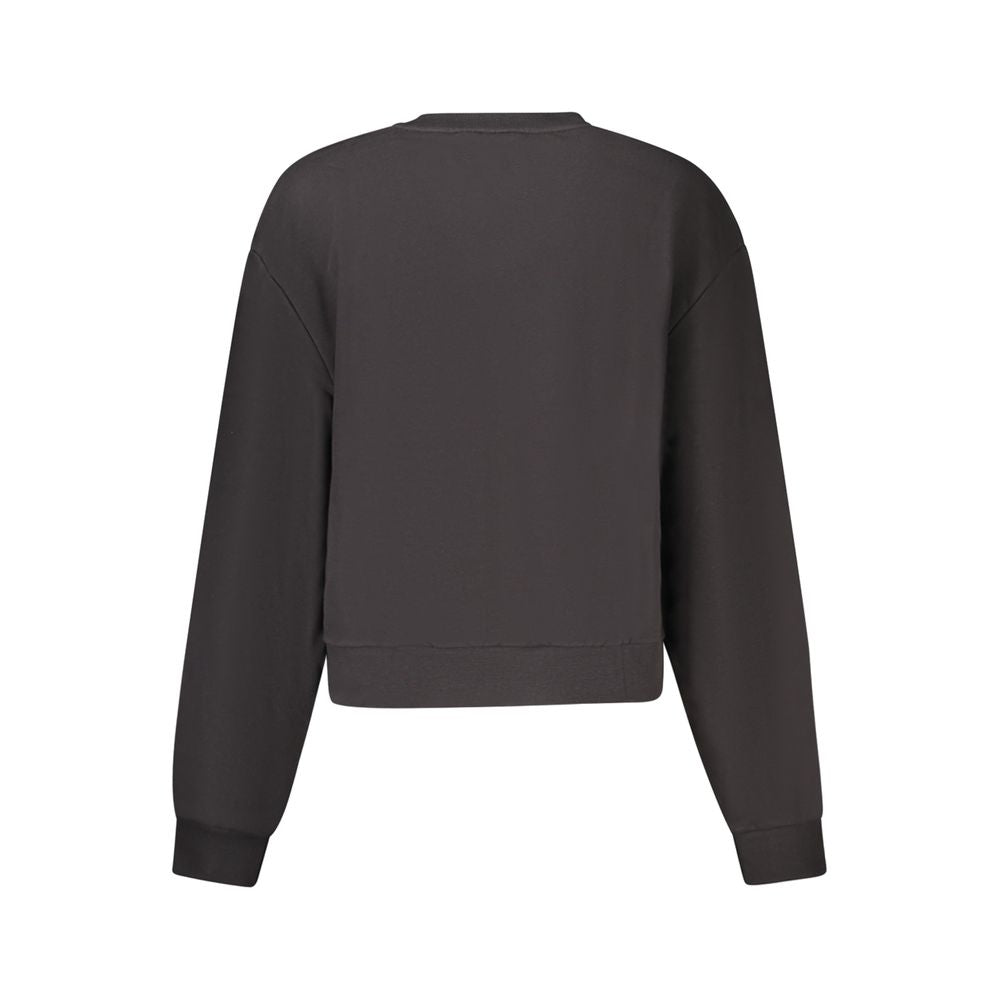 Vans Black Cotton Women's Sweatshirt - ClickThatClicks 