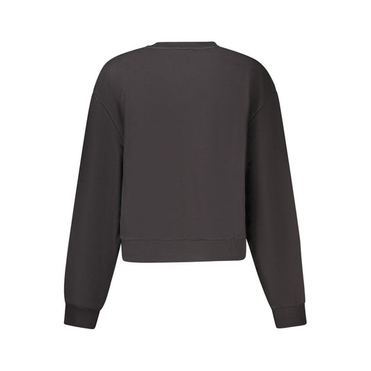Vans Black Cotton Women's Sweatshirt - ClickThatClicks 