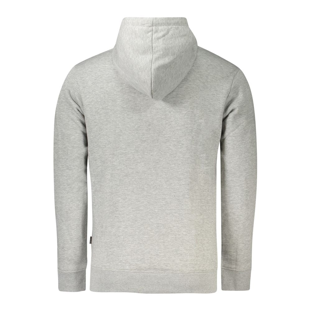 Pepe Jeans Grigio Cotton Male Sweatshirt - ClickThatClicks 
