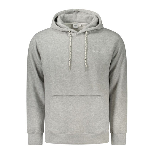 Pepe Jeans Gray Cotton Men's Sweatshirt - ClickThatClicks 