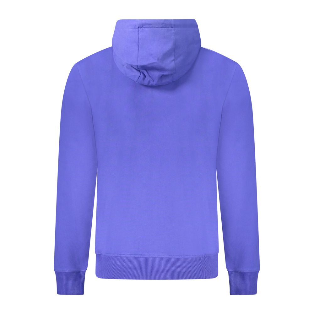 Napapijri Blue Cotton Mens Sweatshirt - ClickThatClicks 