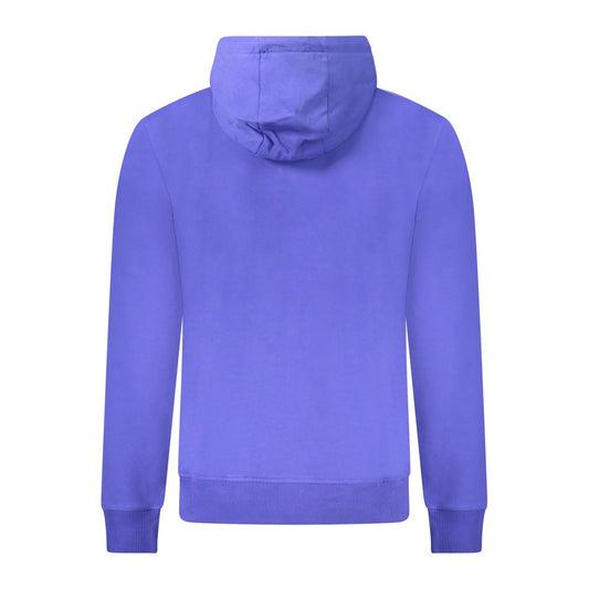 Napapijri Blue Cotton Mens Sweatshirt - ClickThatClicks 