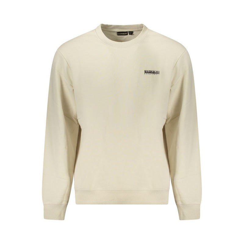 Napapijri Beige Cotton Men Sweater