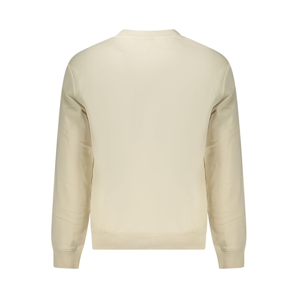 Napapijri Beige Cotton Men Sweatshirt