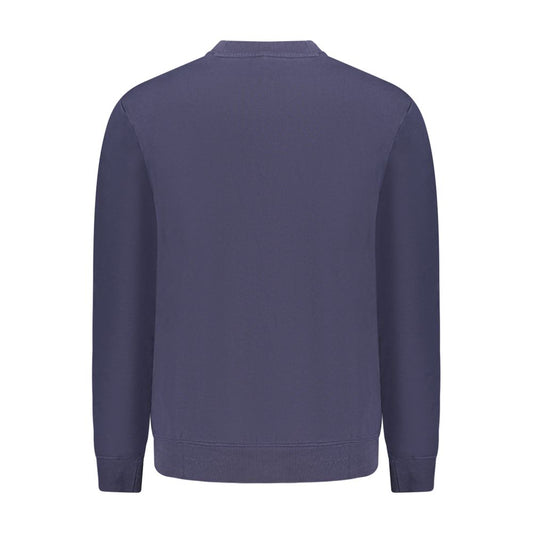 Napapijri Blue Cotton Men Sweatshirt - ClickThatClicks 
