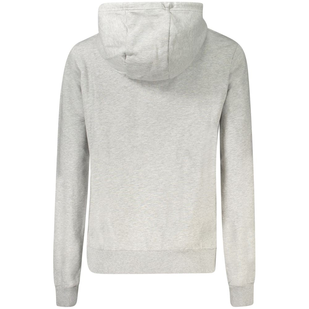 Napapijri Grigio Cotton Women Sweatshirt - ClickThatClicks 