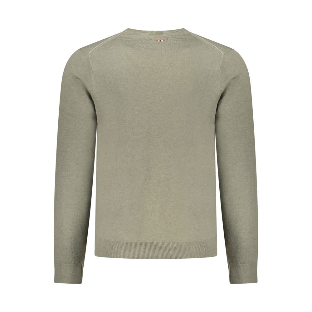 Napapijri Verde Wool Men Sweater - ClickThatClicks 