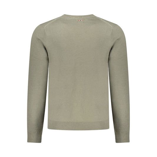 Napapijri Verde Wool Men Sweater - ClickThatClicks 