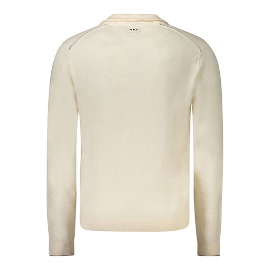 Napapijri Bianco Lana Men Sweater - ClickThatClicks 