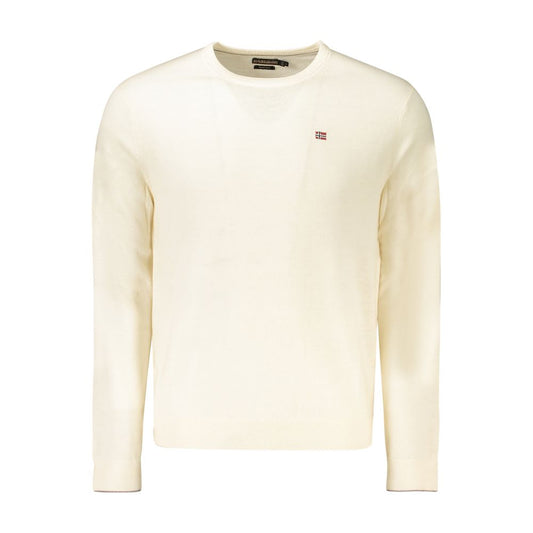 Napapijri Bianco Lana Men Sweater - ClickThatClicks 