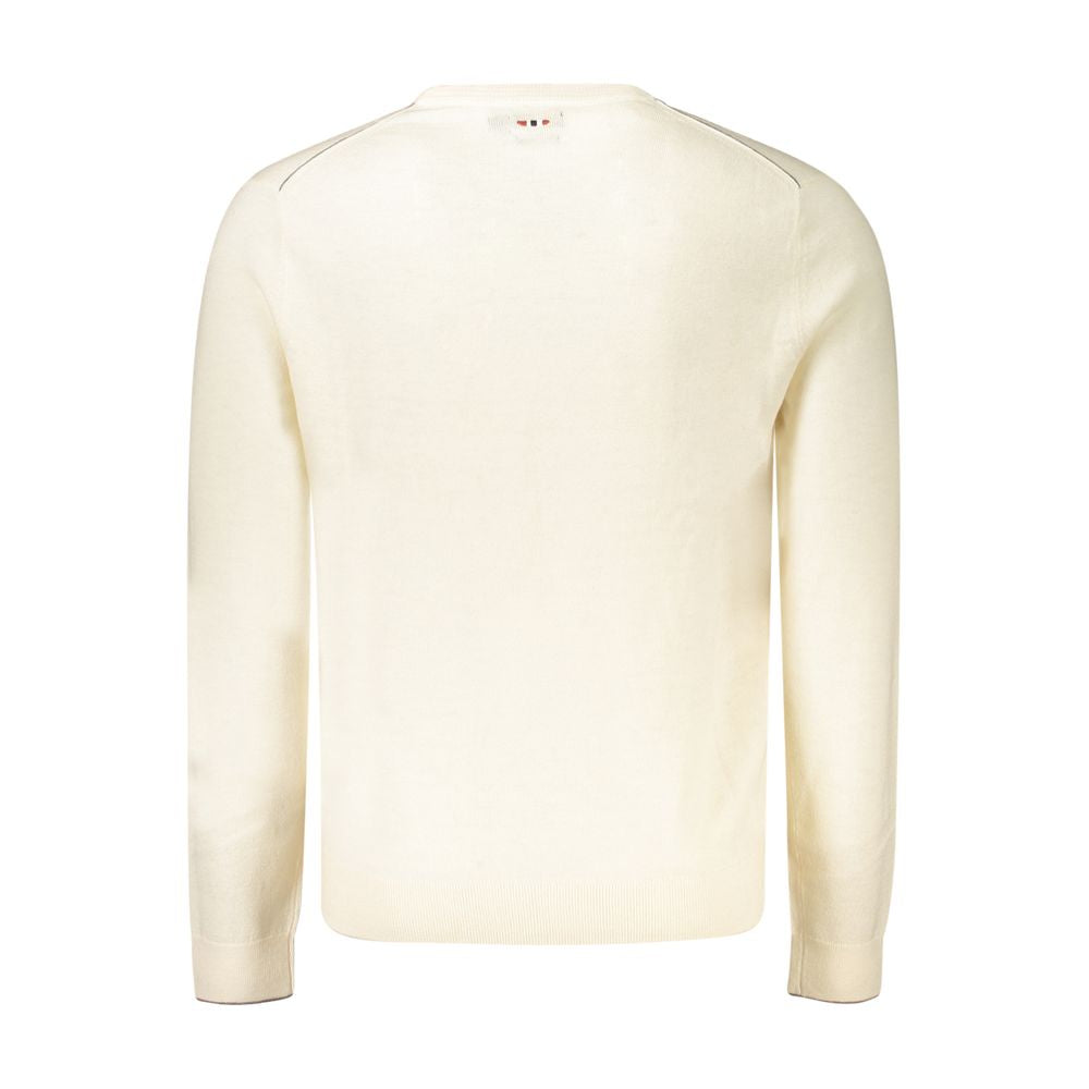 Napapijri Bianco Lana Men Sweater - ClickThatClicks 