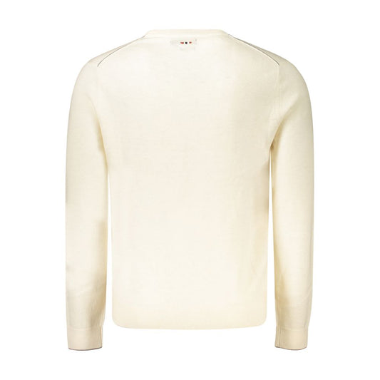 Napapijri Bianco Lana Men Sweater - ClickThatClicks 