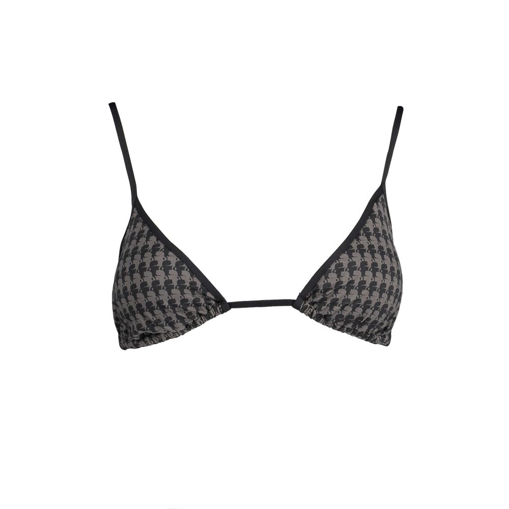 Karl Lagerfeld Black Polyamide Women Swimsuit - ClickThatClicks 