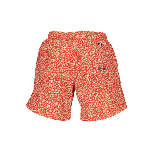 North Sails Red Polyester Men's Swim Boxer - ClickThatClicks 