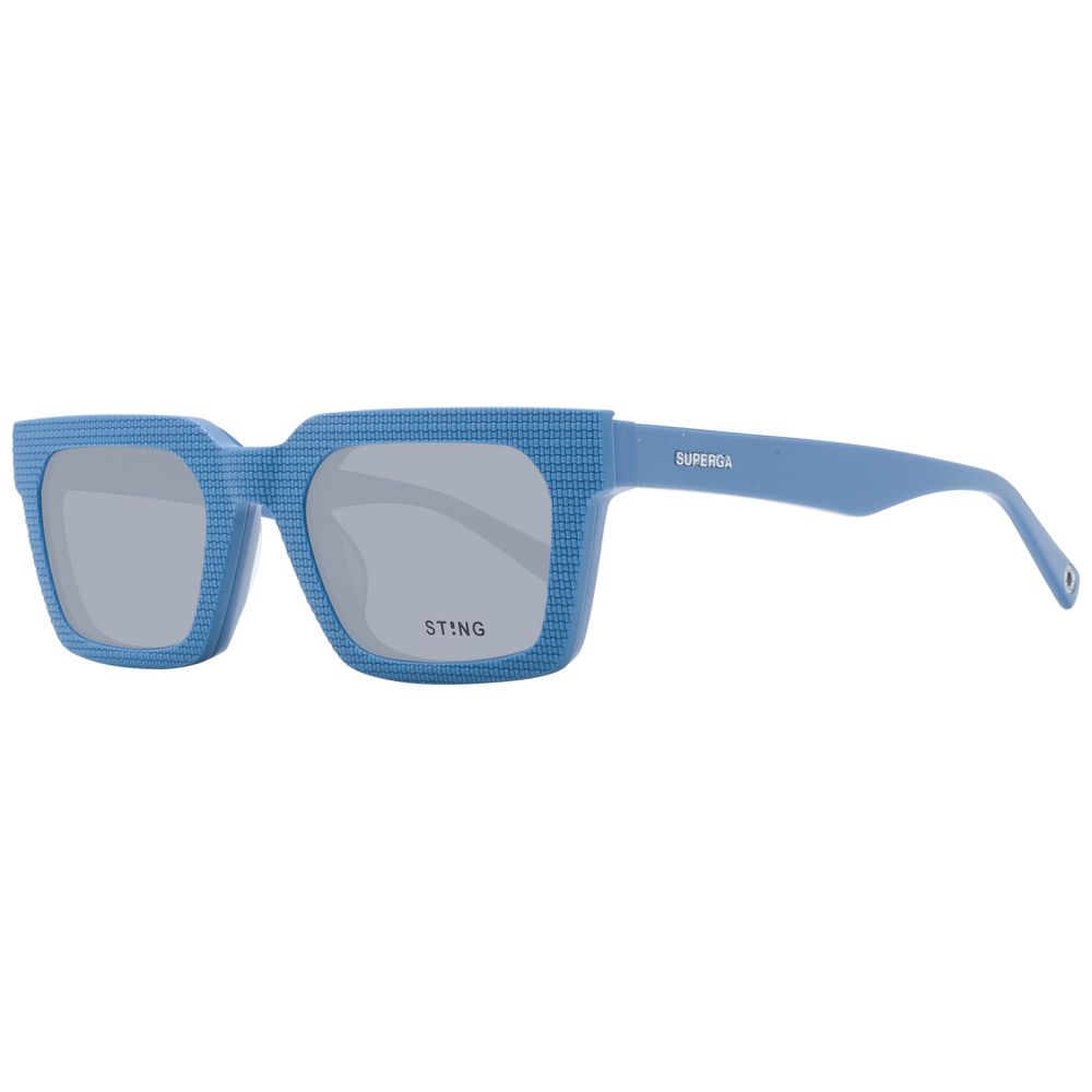 Sting Blue Acetate & Plastic Glasses (Frames) - ClickThatClicks 