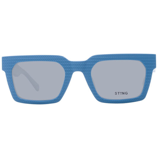 Sting Blue Acetate & Plastic Glasses (Frames) - ClickThatClicks 