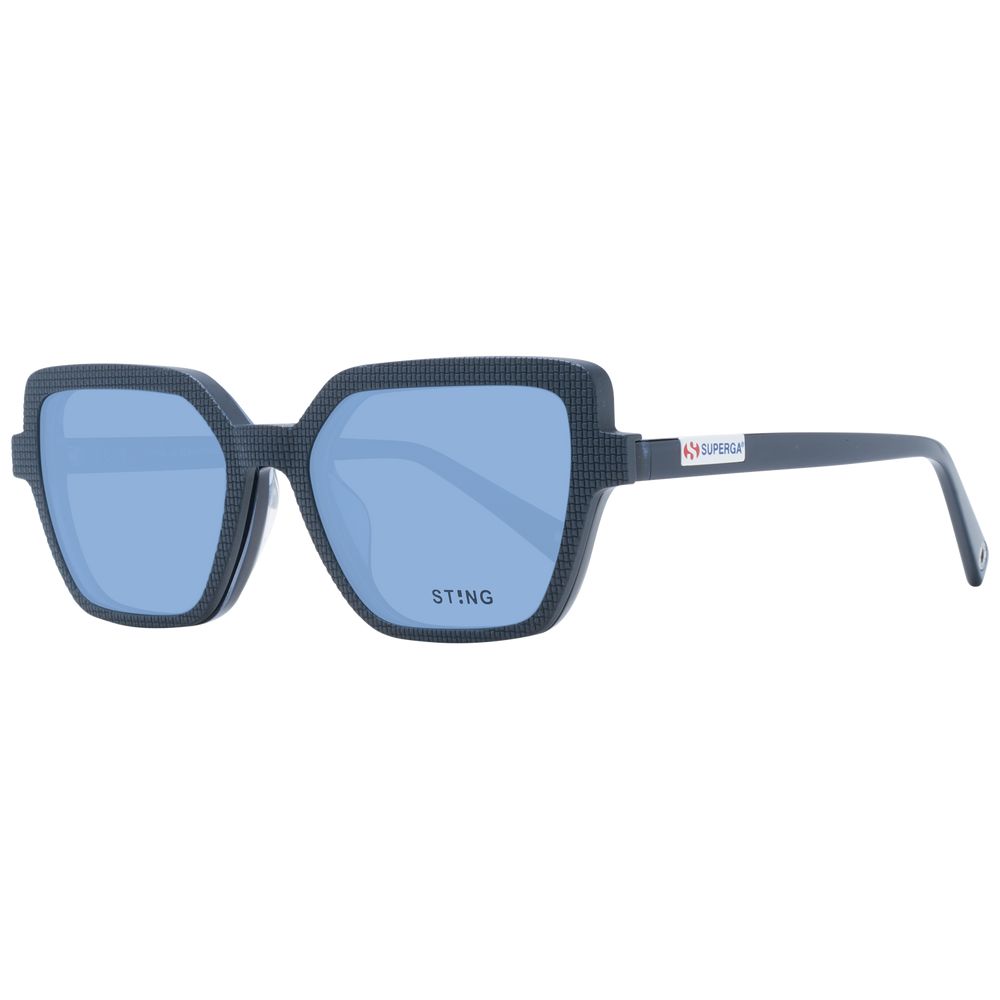 Sting Blue Acetate & Plastic Glasses (Frames) - ClickThatClicks 