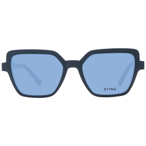 Sting Blue Acetate & Plastic Glasses (Frames) - ClickThatClicks 
