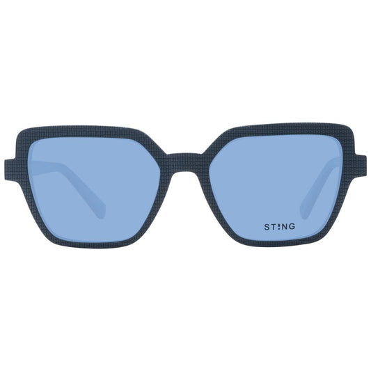 Sting Blue Acetate & Plastic Glasses (Frames) - ClickThatClicks 