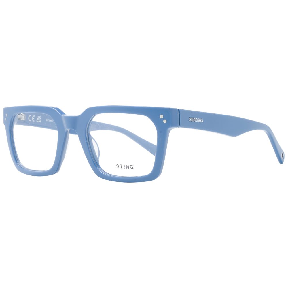 Sting Blue Acetate & Plastic Glasses (Frames) - ClickThatClicks 