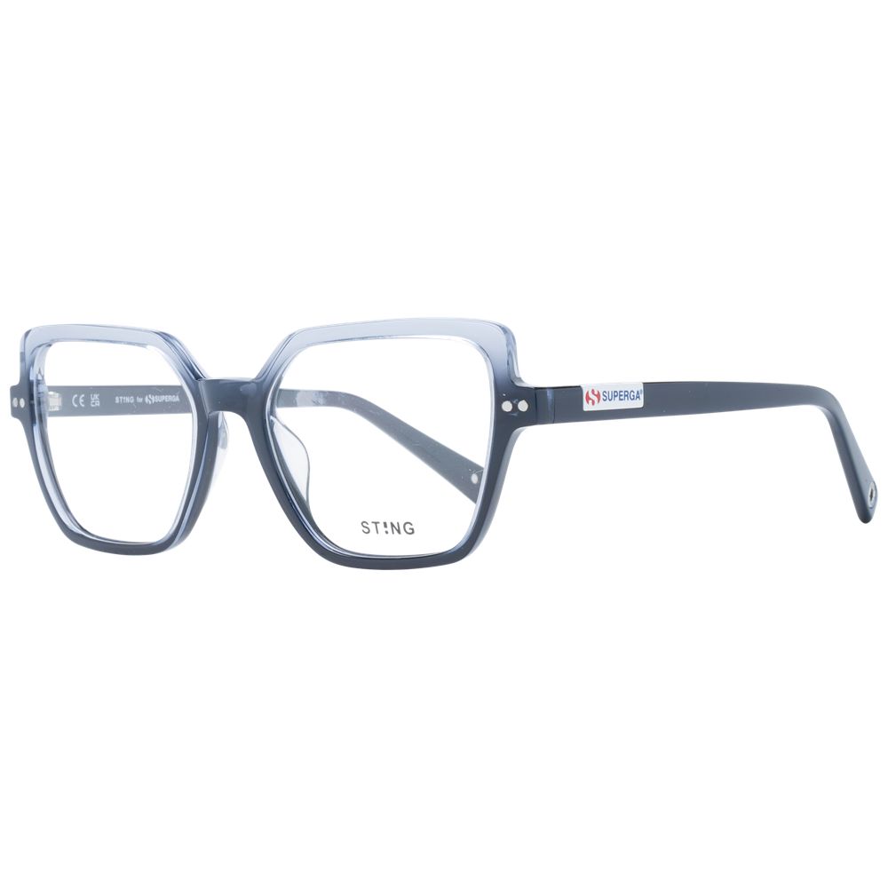 Sting Blue Acetate & Plastic Glasses (Frames) - ClickThatClicks 