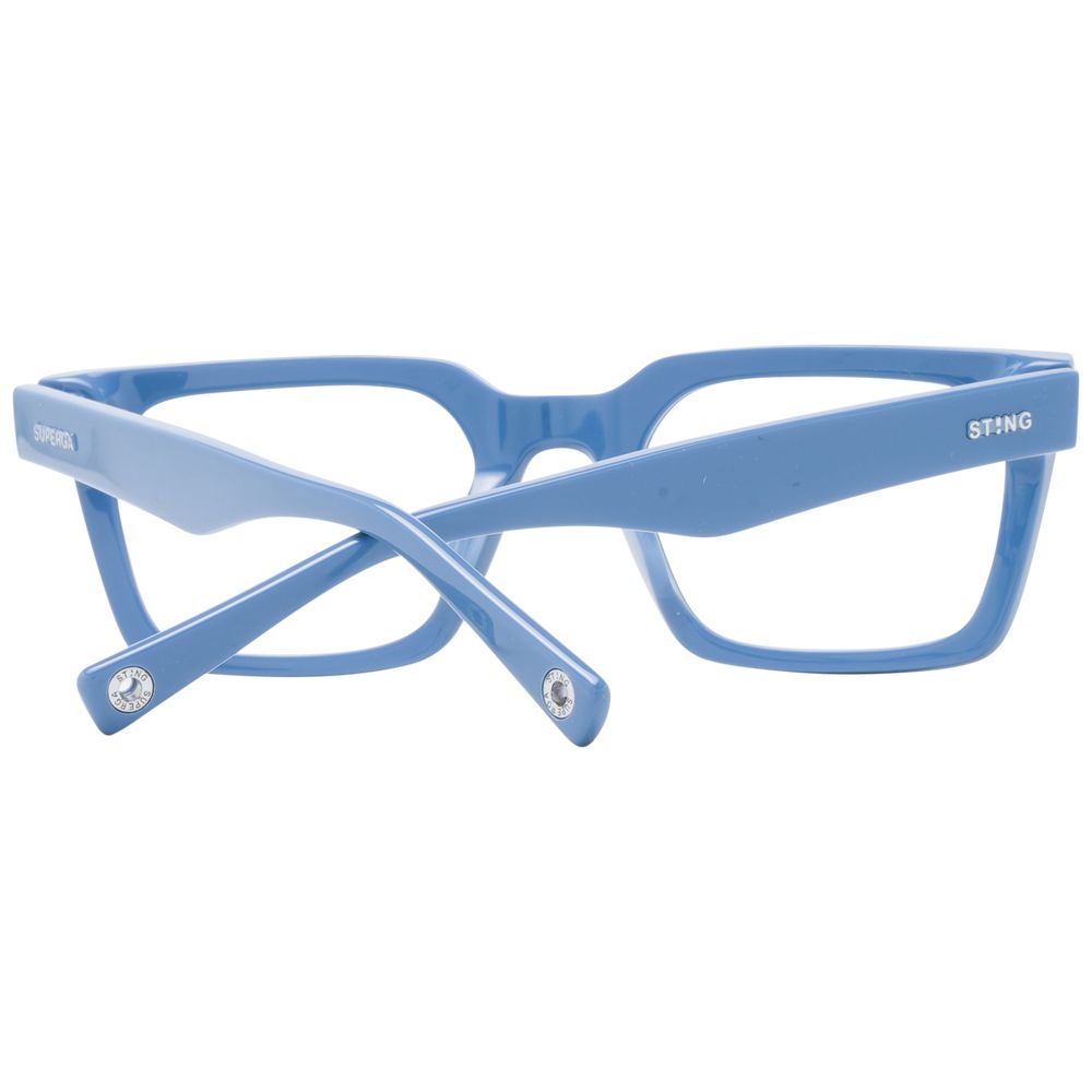 Sting Blue Acetate & Plastic Glasses (Frames) - ClickThatClicks 
