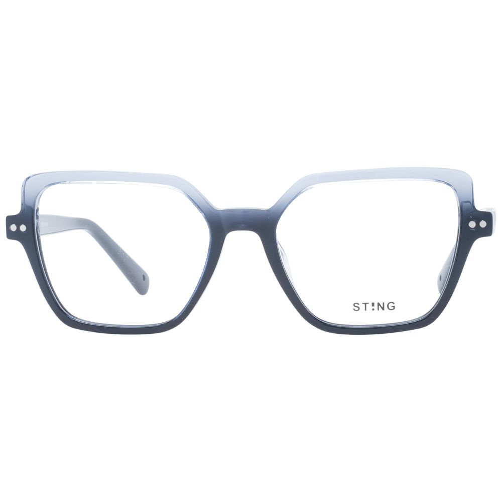 Sting Blue Acetate & Plastic Glasses (Frames) - ClickThatClicks 