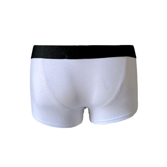 Bikkembergs White Cotton Men's Boxer - ClickThatClicks 