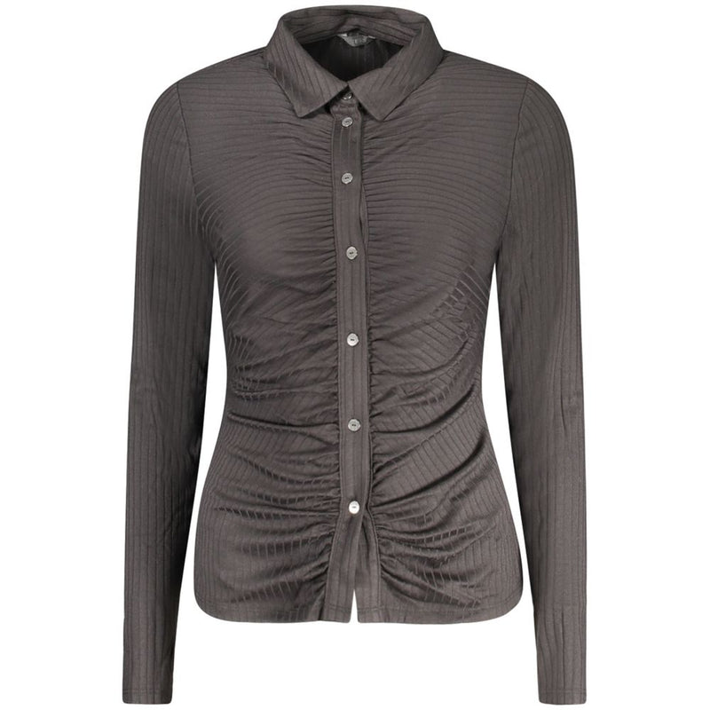 Guess Jeans Black Polyester Shirt