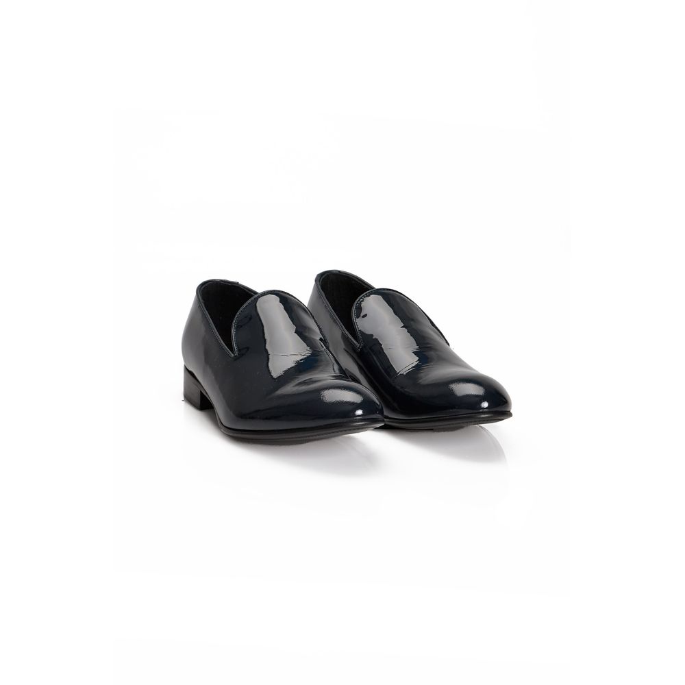 Roberto Pepe Luxury Blue Calfskin Men Loafer - ClickThatClicks 