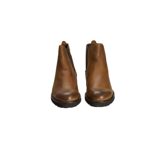 Roberto Pepe Luxury Brown Calfskin Men Boot - ClickThatClicks 