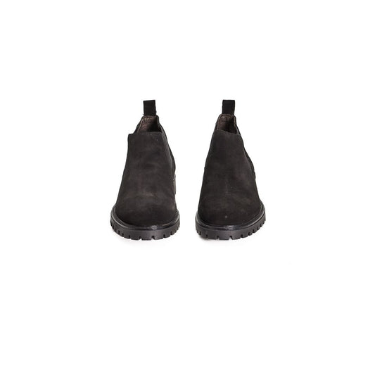 Roberto Pepe Luxury Black Calfskin Men Boot - ClickThatClicks 