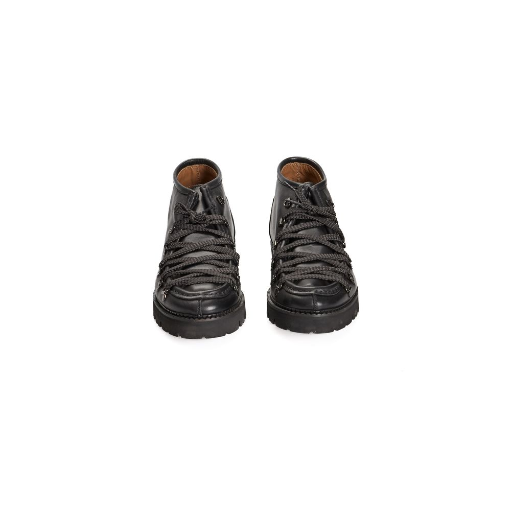 Roberto Pepe Luxury Black Calfskin Men Boot - ClickThatClicks 