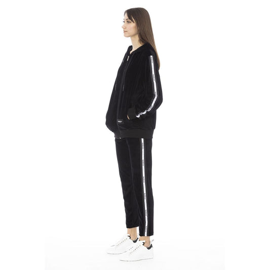 Baldinini Trend Black Cotton Women Sweater - ClickThatClicks 