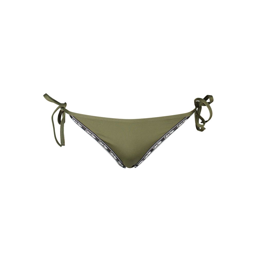 Calvin Klein Verde Polyester Woman Swim Brief - ClickThatClicks 