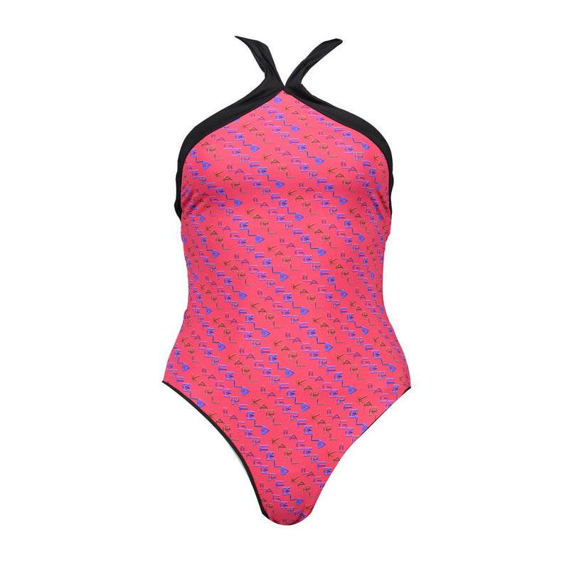 Karl Lagerfeld Red Elastane Swimwear