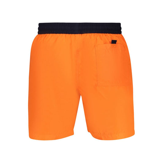 Norway 1963 Arancione Poliammide Men's Swim Boxer - ClickThatClicks 