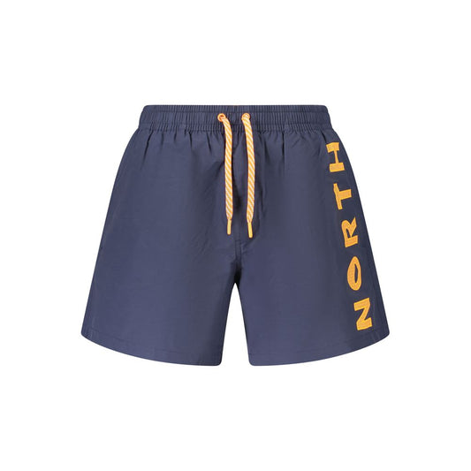 North Sails Blue Nylon Men's Swim Trunk - ClickThatClicks 