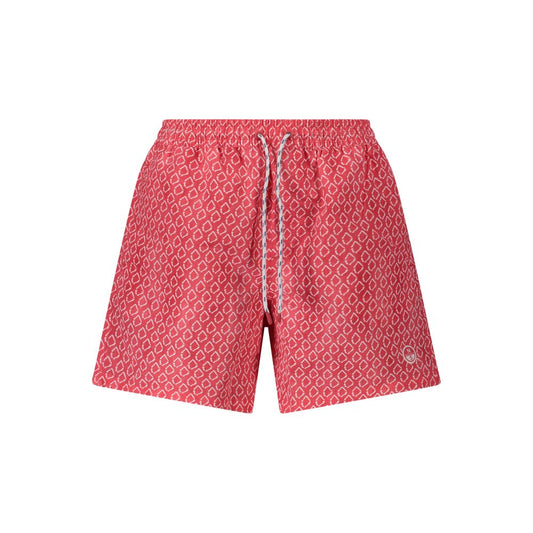 North Sails Red Polyester Men's Swim Boxer - ClickThatClicks 