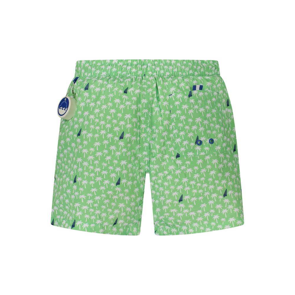 North Sails Verde Polyester Men Swim Boxer - ClickThatClicks 