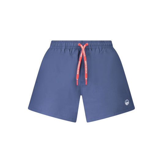North Sails Blue Nylon Men's Swim Boxer - ClickThatClicks 