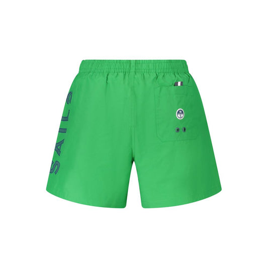 North Sails Verde Nylon Men's Swim Boxer - ClickThatClicks 