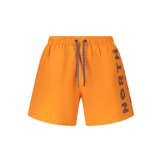 North Sails Arancione Nylon Mens Swim Trunk - ClickThatClicks 