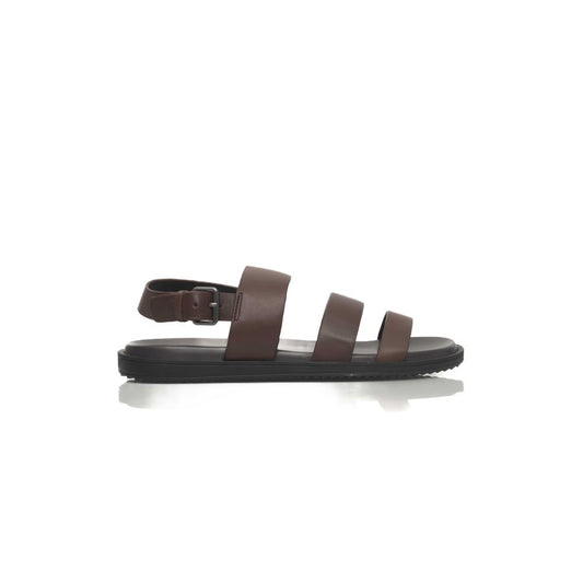 Cerruti 1881 Brown Cowhide Men Sandal - ClickThatClicks 
